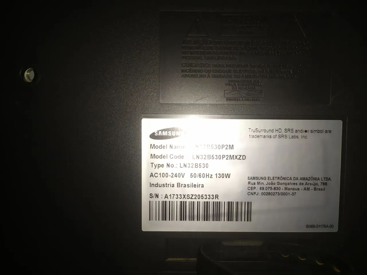 Vendo excelente TV Samsung 32 polegadas com aparelho transformador para Smart - Foto 2