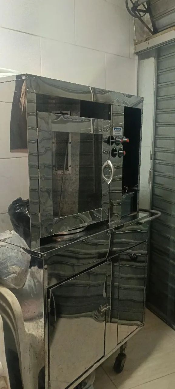 Vendo carronho para churrasco grego