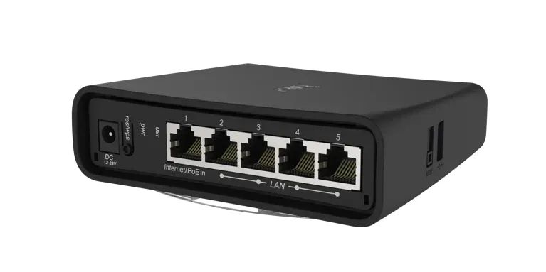 Roteador Mikrotik hAP ac2 (RBD52G-5HacD2HnD-TC) Portas Gigabit e Wifi AC - Foto 4