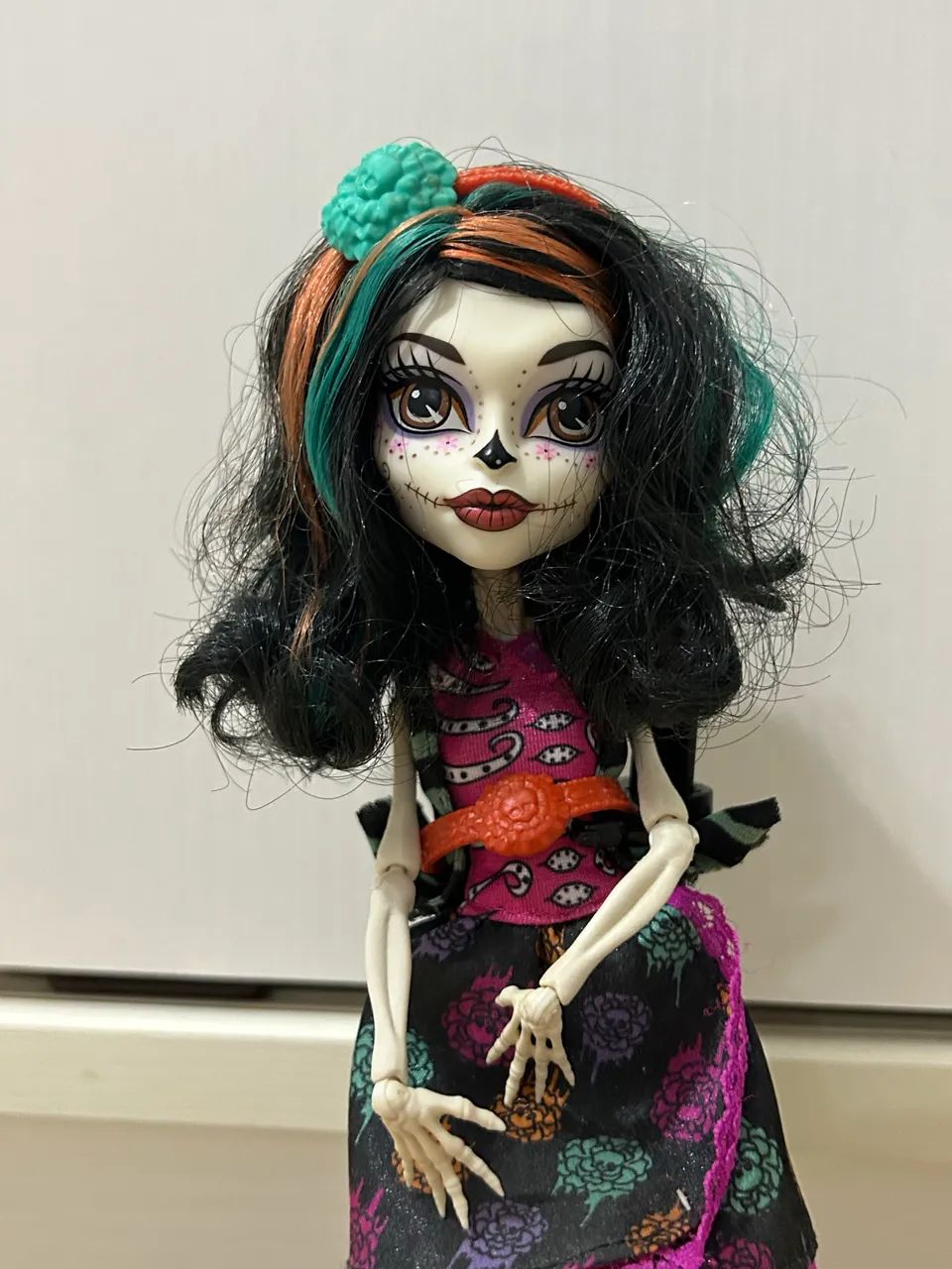 Boneca Monster High Skelita Caravelas - Art Class (G1) 2013 - Foto 4