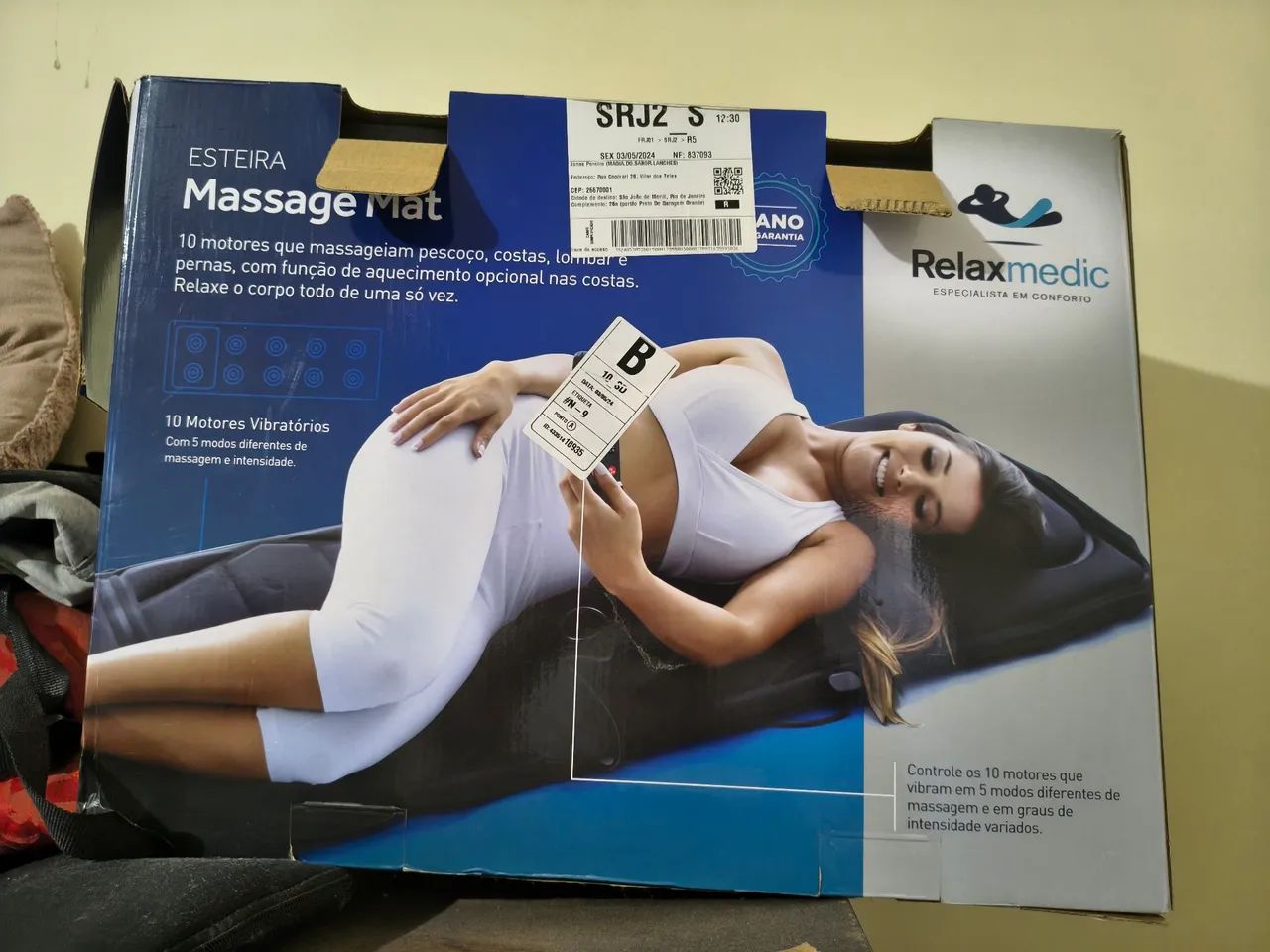 Esteira Massageadora Da Relaxmedic