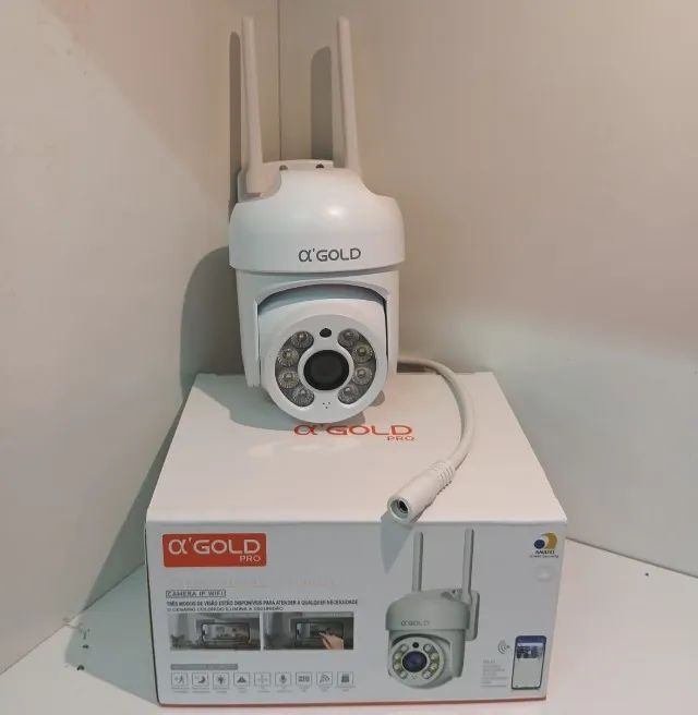 Câmera de Segurança IP Wifi Alpha Gold Pro