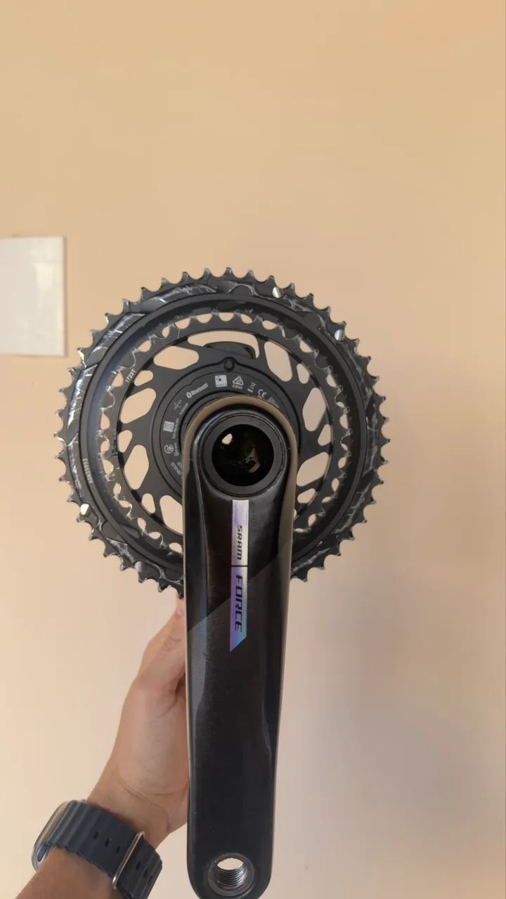 Pedivela Sram Force D2 48x35 com Quarq - Foto 2