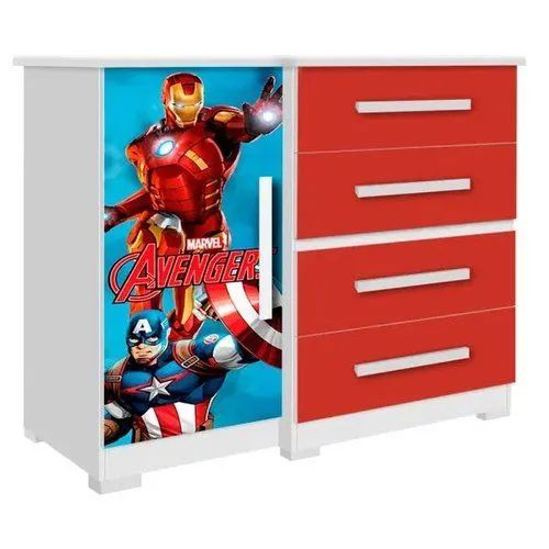 Cômoda Infantil Vingadores 