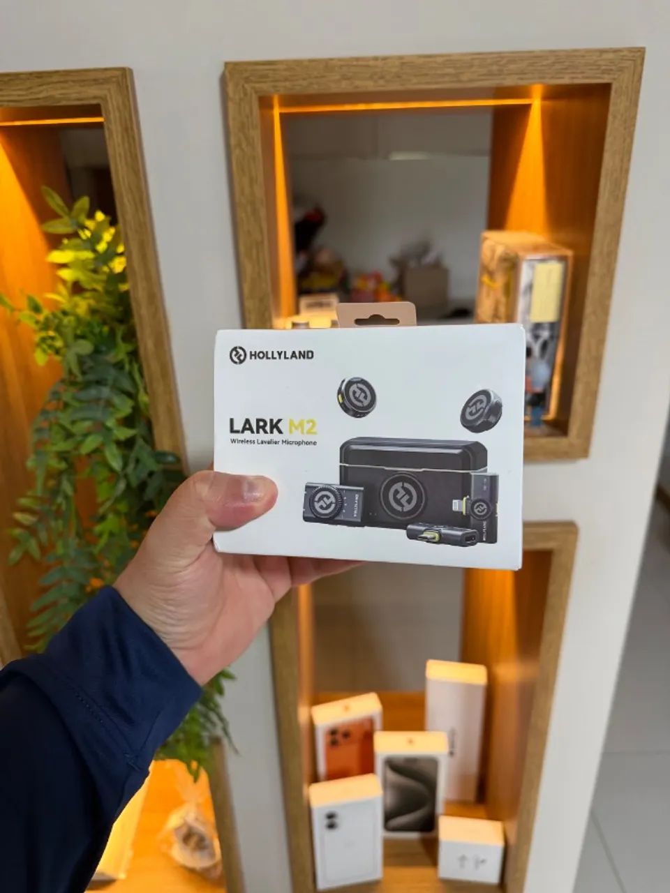 Microfone Hollyland Lark M2 Combo REPASSE