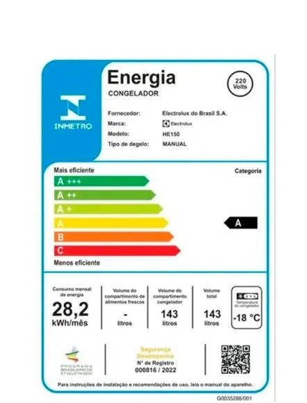 Freezer horizontal Eletrolux 143l - Foto 4
