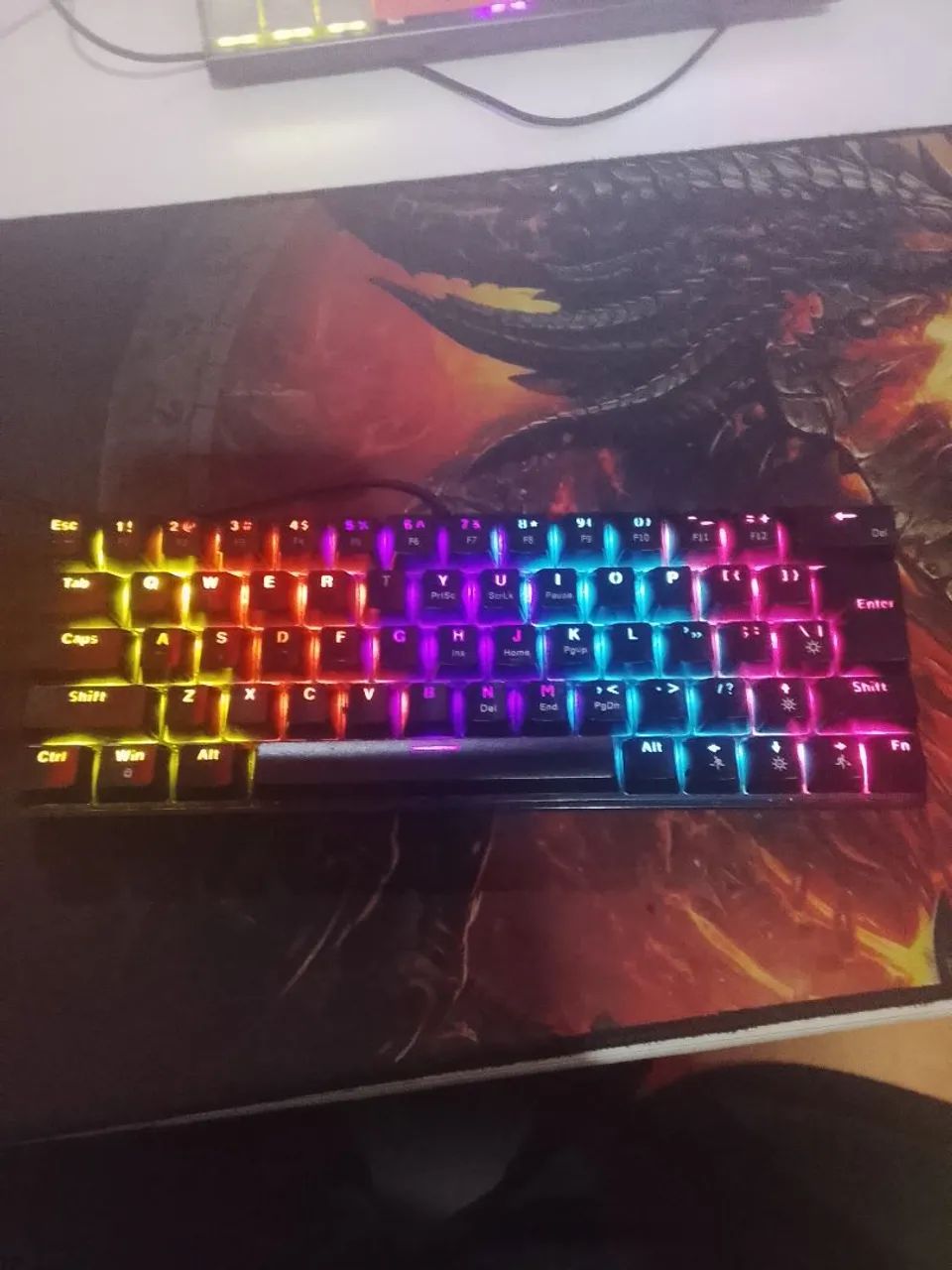 Teclado mecânico 60%