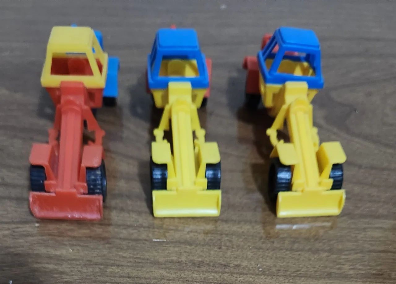 Carrinho Miniatura Motoniveladora Big Frota Mitroplast  - Foto 3