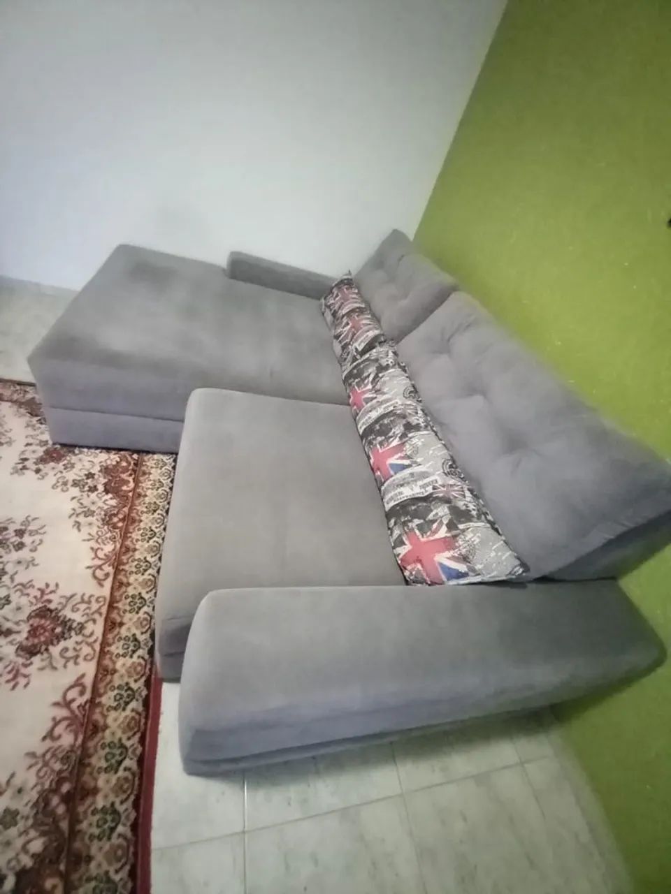 Sofá Retrátil com Chaise Attraktiva - Foto 3