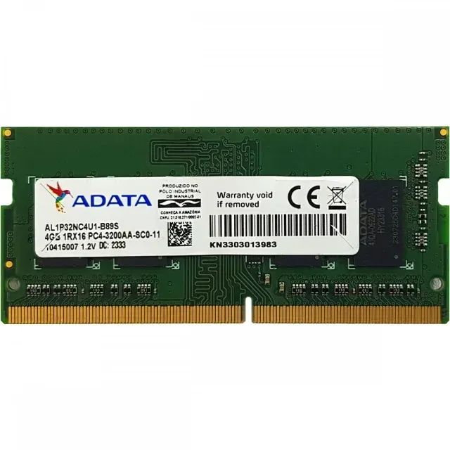 Memória RAM 4GB DDR4 para Notebook - ADATA