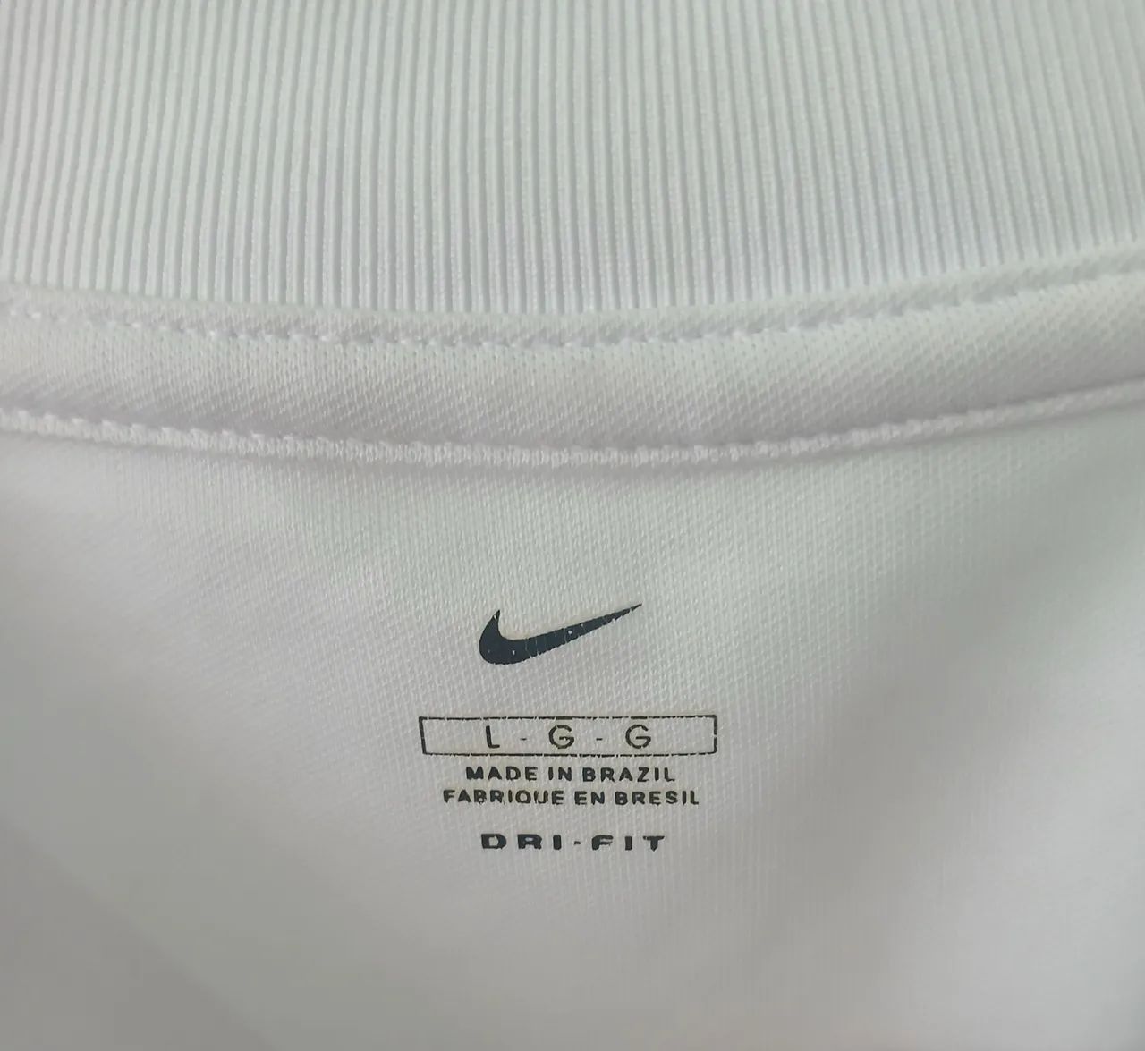 Camisa Seleção Brasil Nike 2001 Branca Unif 3 Tam G Rara Frete Grátis - Foto 5
