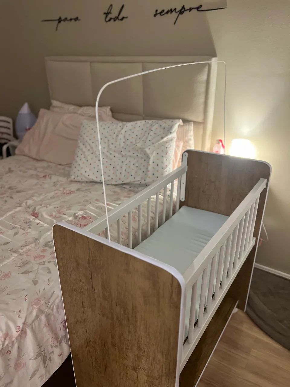 Mini berço ( para beira da cama)  - Foto 2