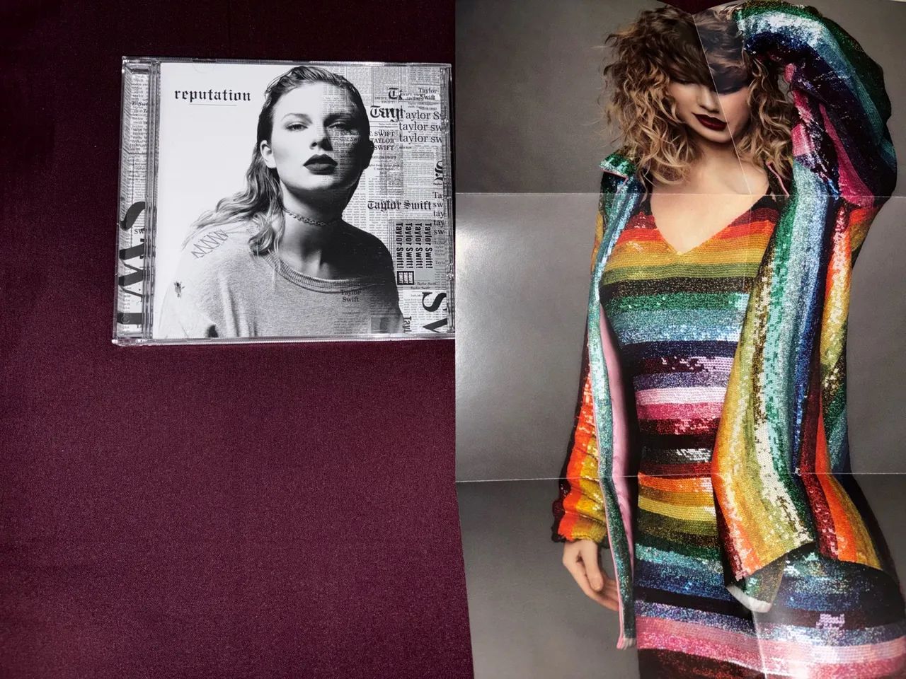 CD Taylor Swift - reputation (edição BR, inclui pôster e slipcase) - Foto 3