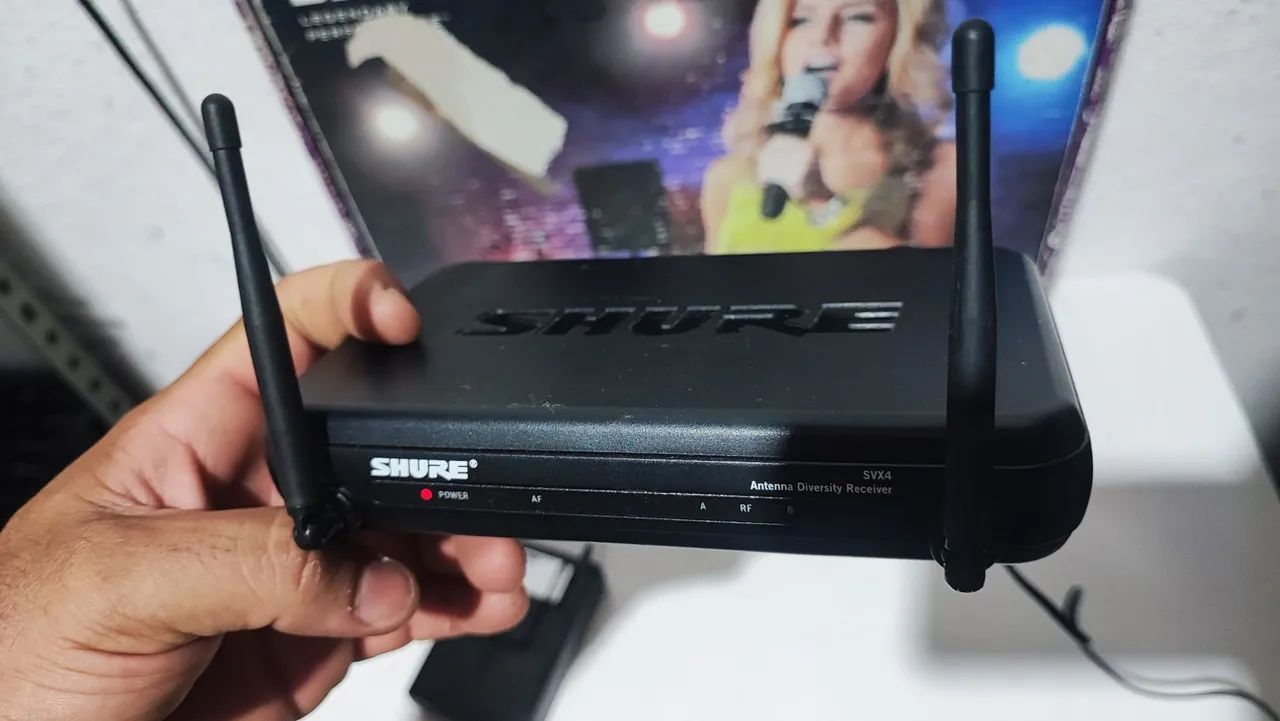 Transmissor Receptor Shure receiver bodypack  - Foto 3