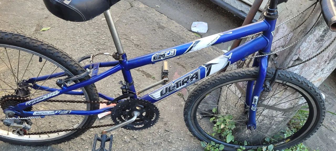 Bicicleta aro 24 com marcha