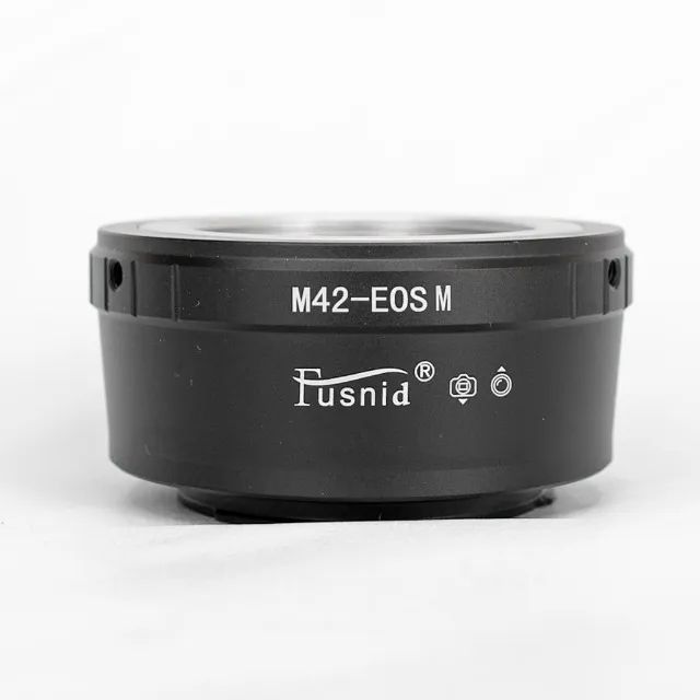 Adaptador Fusnid M42 para Canon EOS M (M42-EOS M) novo na caixa + chave Allen