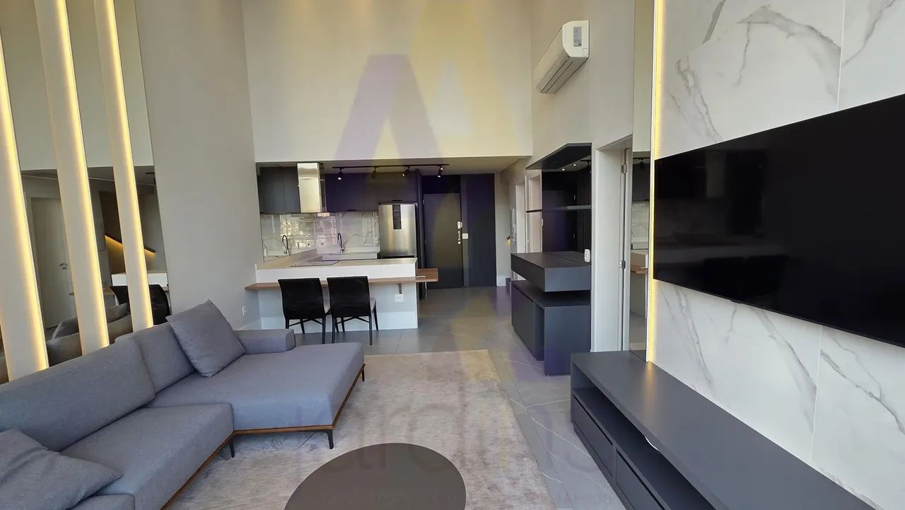 Apartamento duplex moderno com 2 suítes e 2 vagas totalmente equipado e decorado - Foto 2