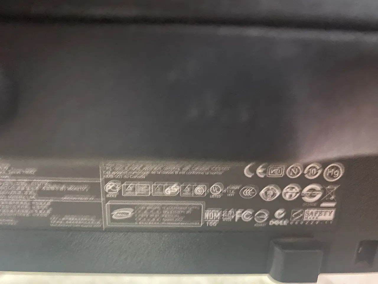 Monitor Dell 17" (E178FPc) + Cabo de Energia - Ótimo Estado - Foto 3