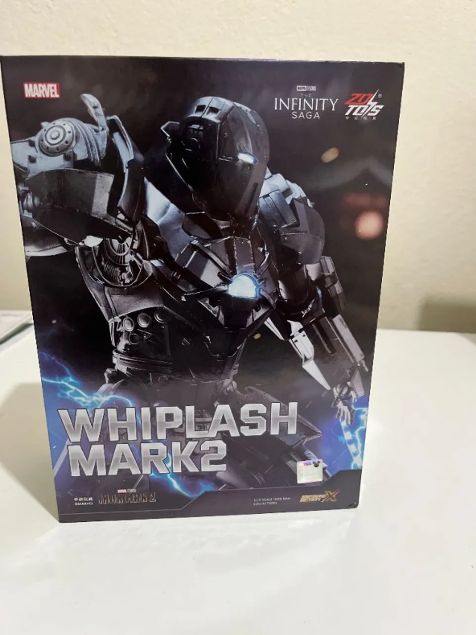 Whiplash Zd Toys Iron Man 2 Marvel Mark 2 - Foto 5