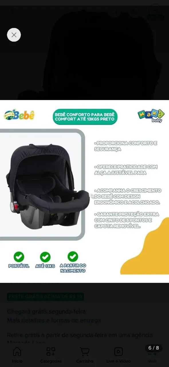 Bebê conforto - Foto 5