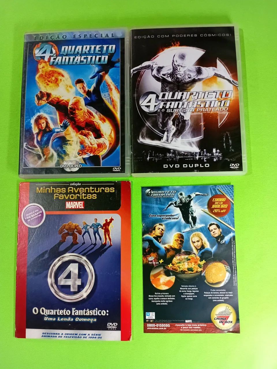 Dvds Quarteto Fantástico
