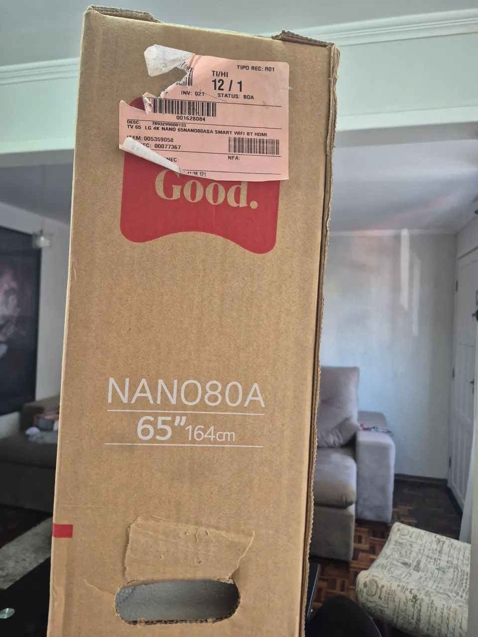 Tv LG 65 polegadas nanocel nova - Foto 2