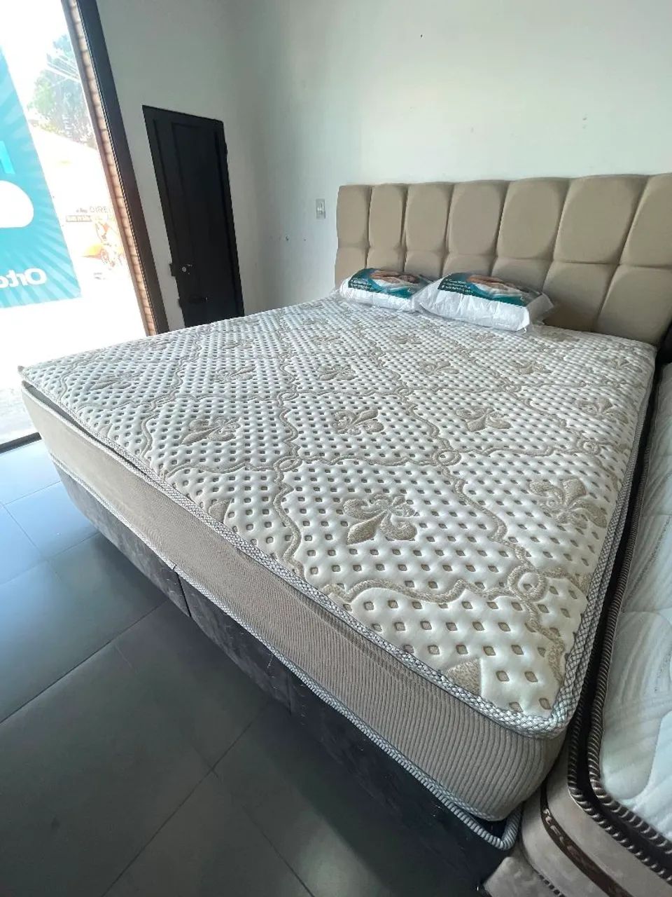 Cama super king Madrid linha Premium 