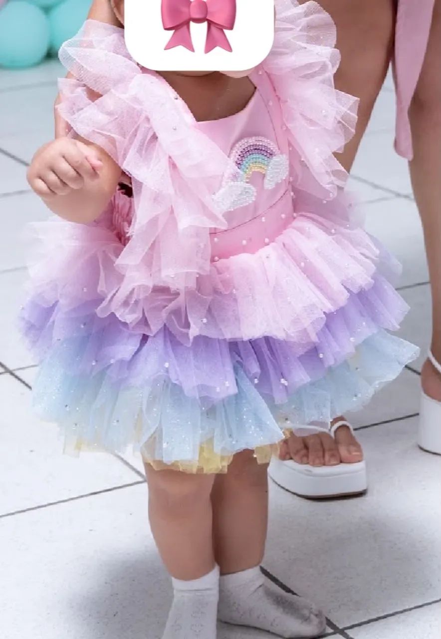 Vestido infantil de festa - Foto 2
