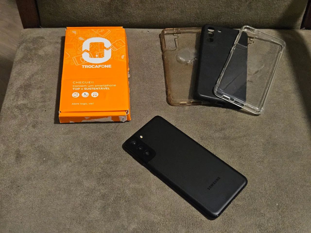 Samsung S21+ (S21 Plus) 256gb preto - Foto 2
