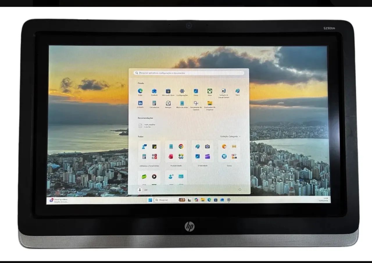 Monitor touch HP S230tm ELITEDISPLAY 23p FHD LED IPS - Foto 4