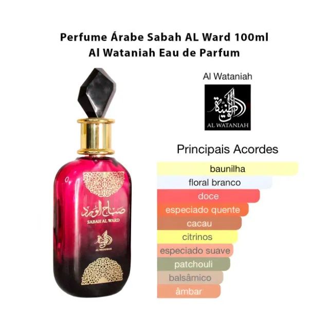 Sabah Al Ward Eau de Parfum 100ml - Al Wataniah | Original - Foto 5