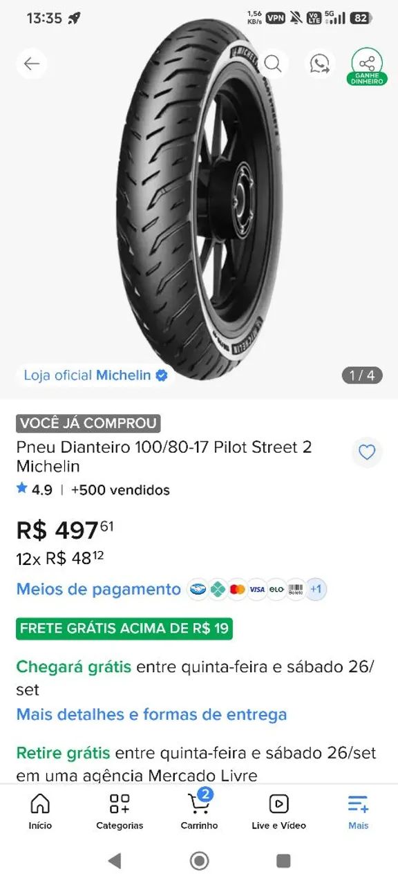 Pneu Michelin 