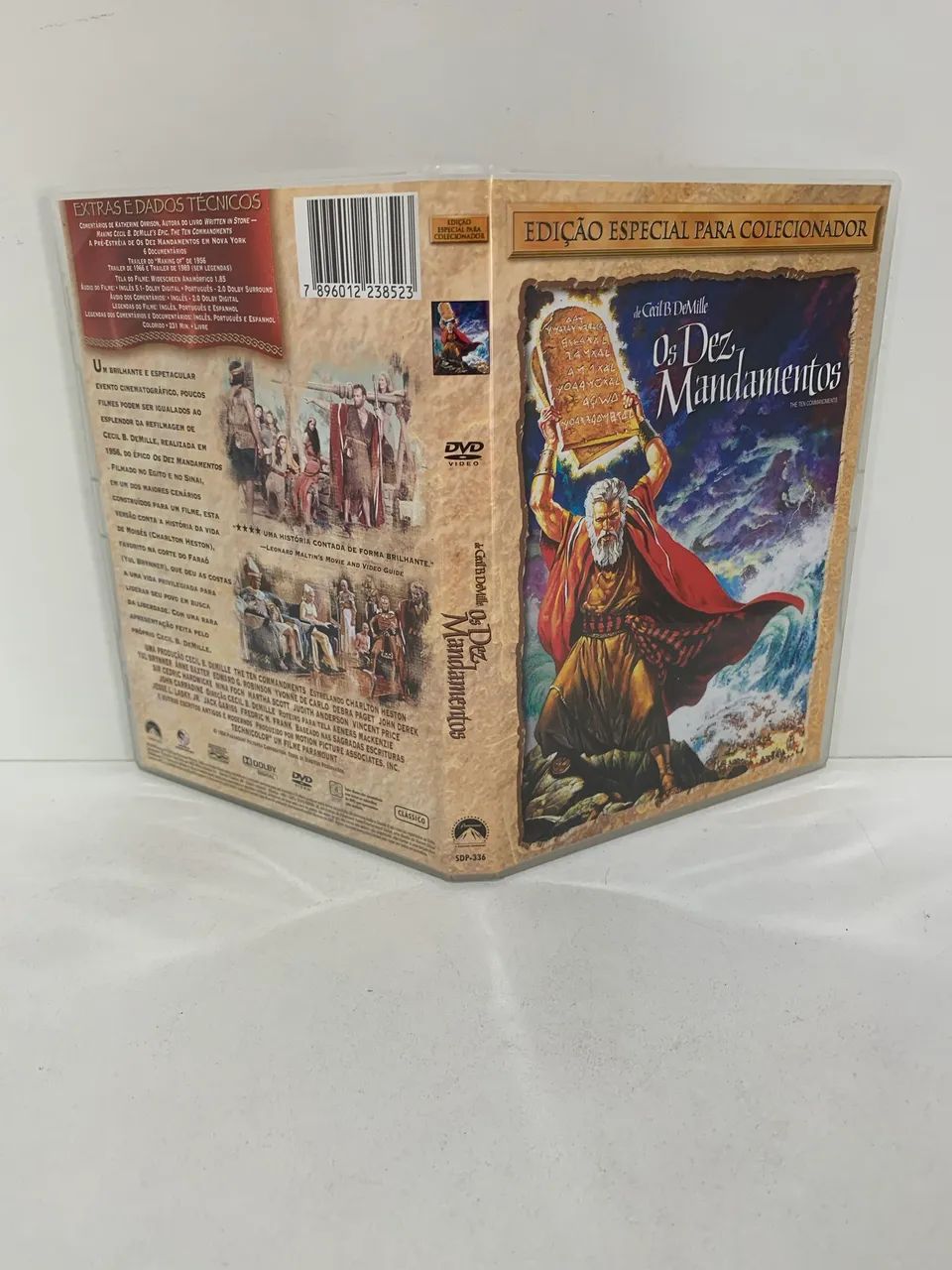DVD os dez mandamentos  - Foto 3