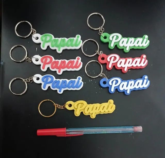 Chaveiro dia dos Pais_Papai - Foto 2