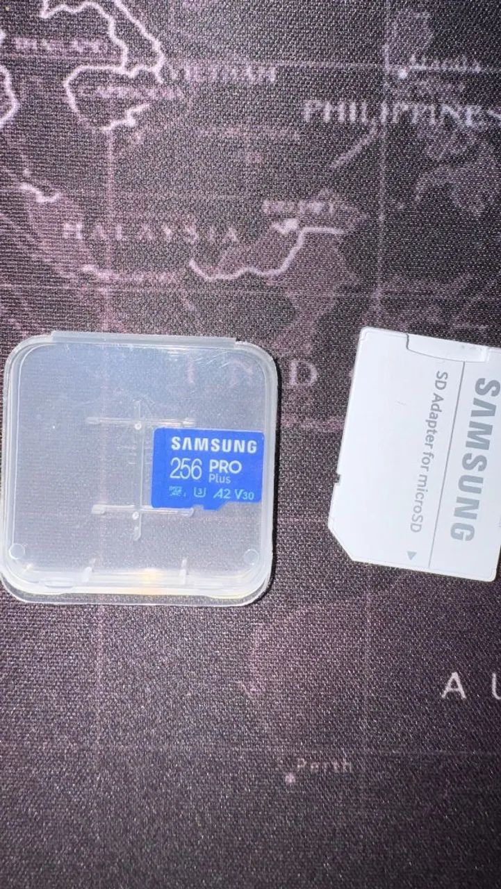 Cartão micro SD Samsung 256gb pro plus - Foto 3