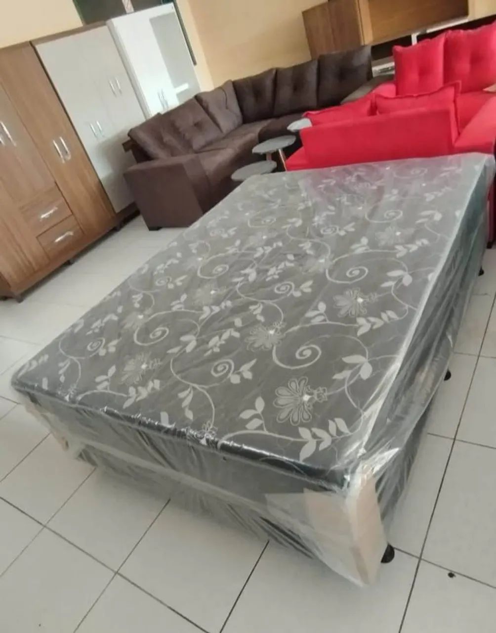 Cama box casal e solteirão  - Foto 4