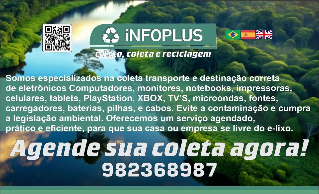 Descarte lixo eletrônico e-lixo
