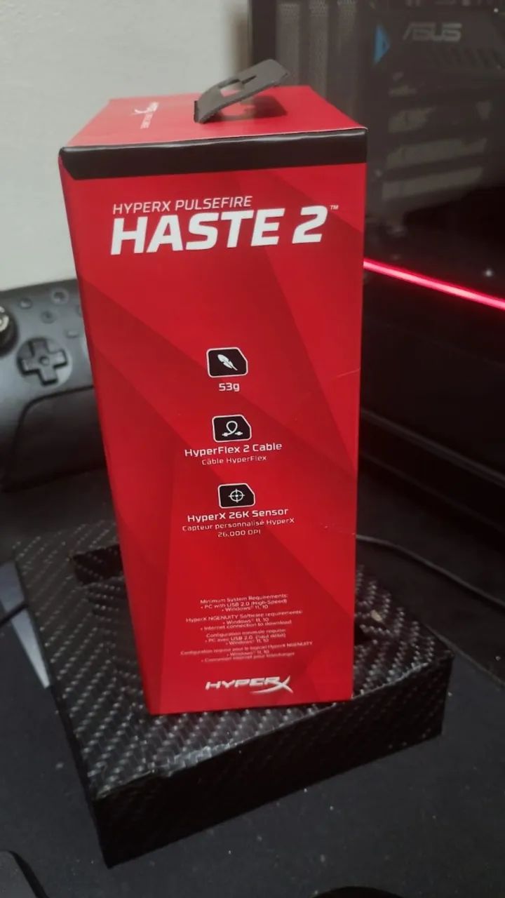 Mouse Gamer Hyperx Pulsefire Haste 2 Branco - Foto 5