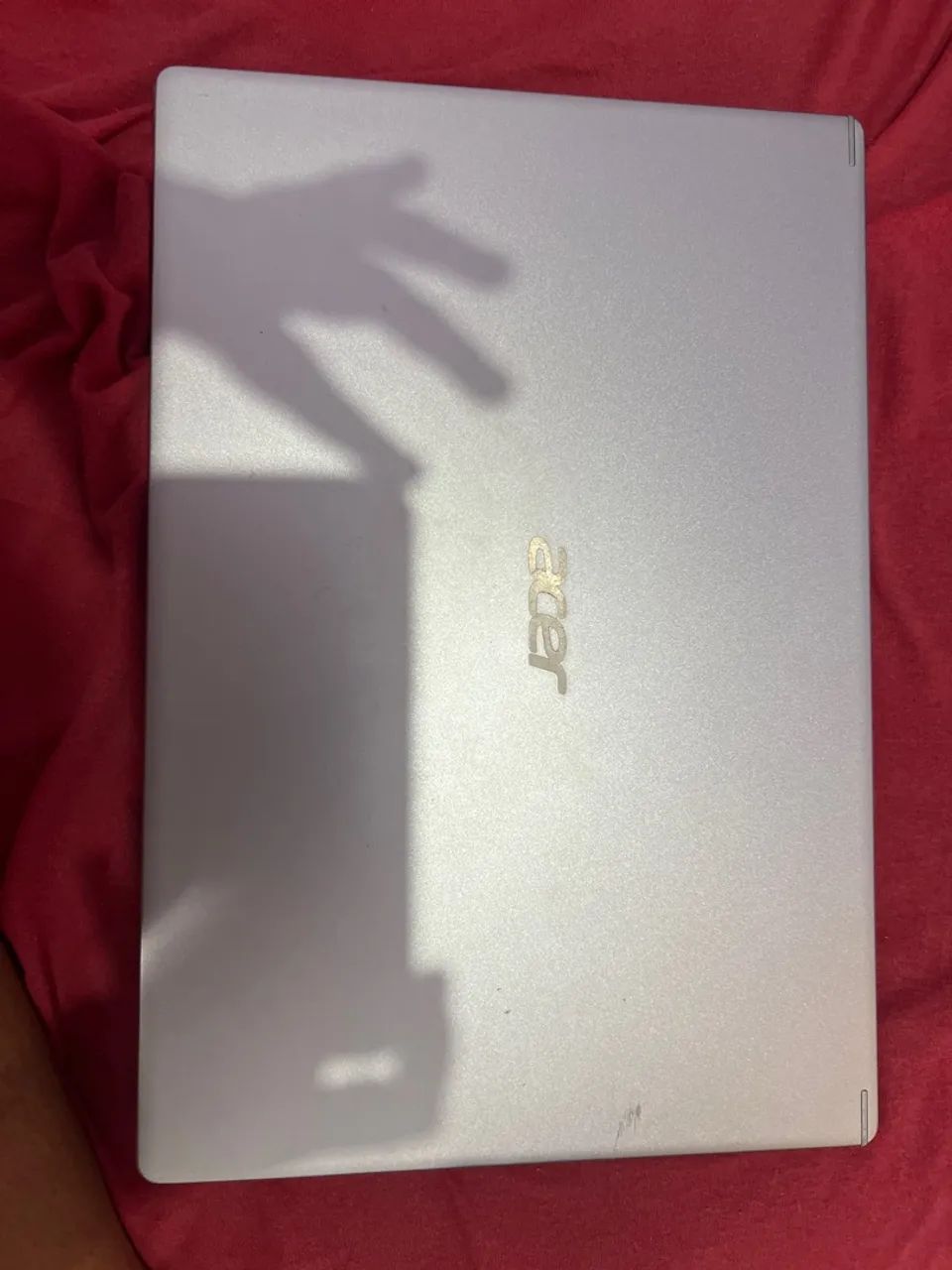 Notebook pouco tempo de uso
