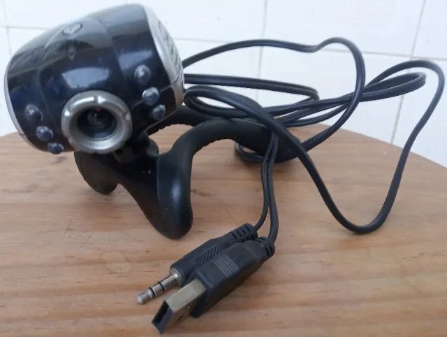Webcam Câmera Smart para computador, USB, filma e tira foto, Funcionando. R$ 20