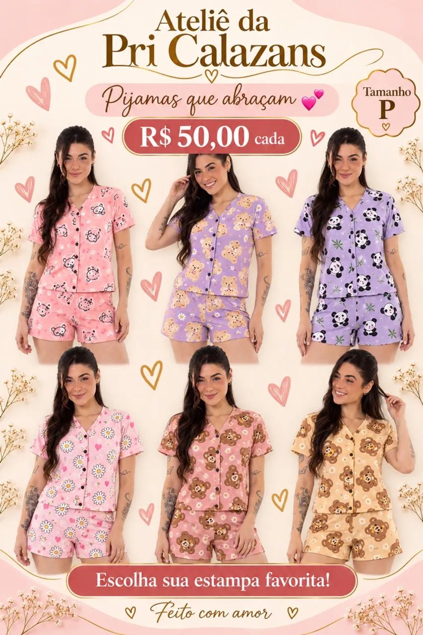 Pijamas lindos 