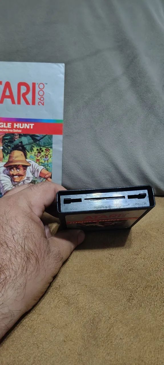 fita do Atari original jungle Hunt  - Foto 2