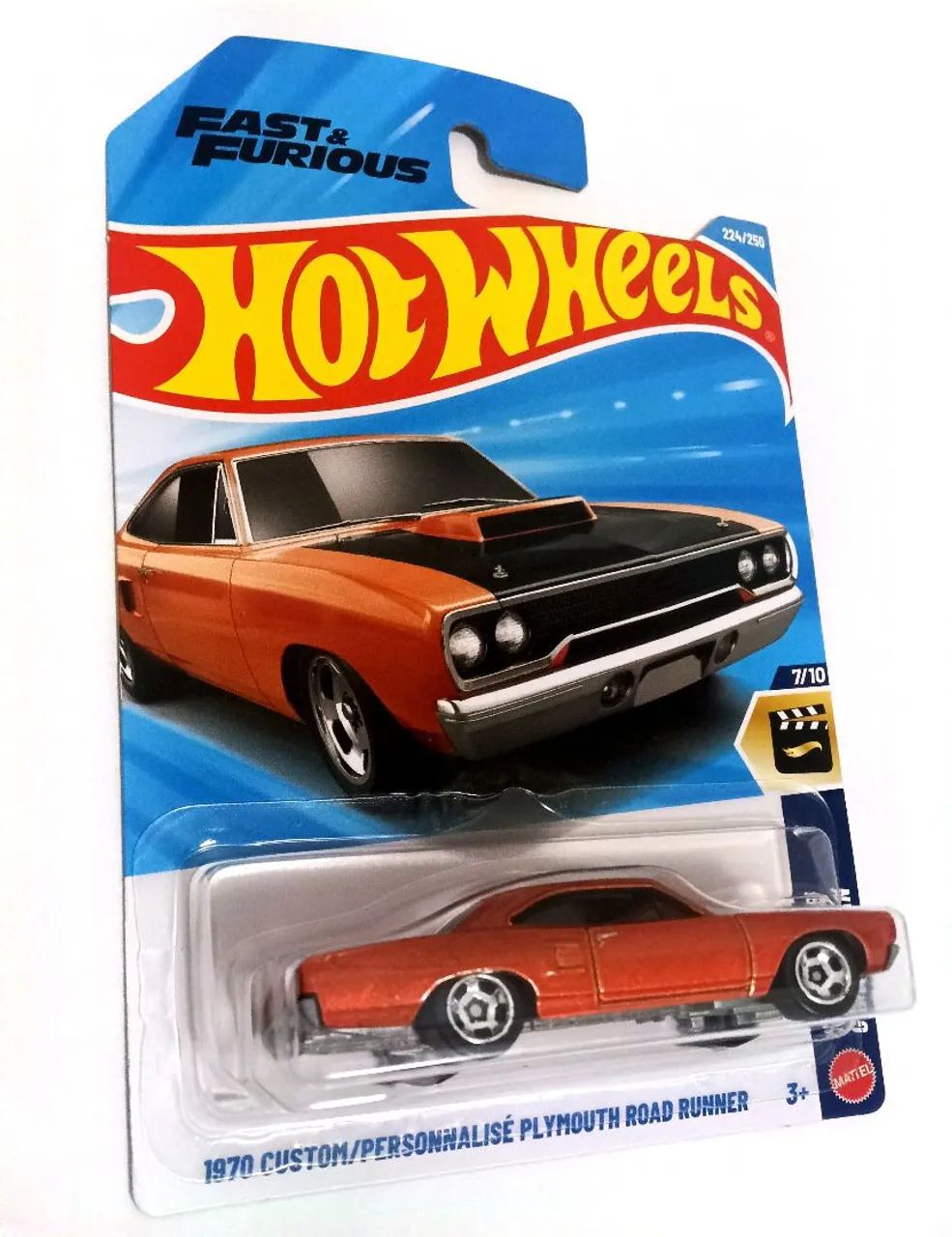 Hot Wheels Fast & Furious 1970 Custom Plymouth Road Runner