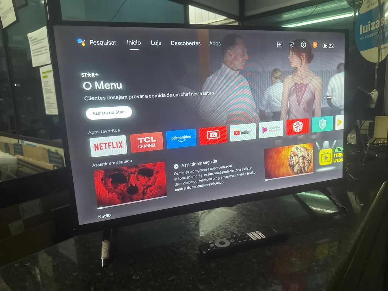 Smart tv 32 nova com garantia