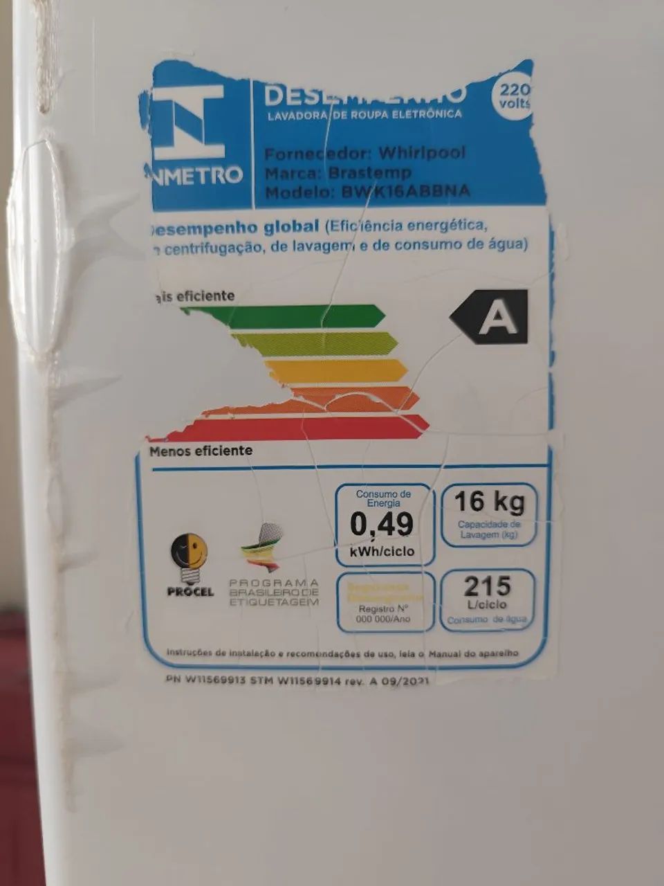 Vendo Maquina de Lavar Brastemp 16KG Advanced Wash e Anti-Bolinhas - Foto 2