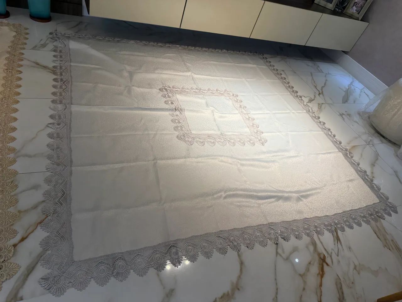 Toalhas de mesa para mesa quadrada - Foto 4