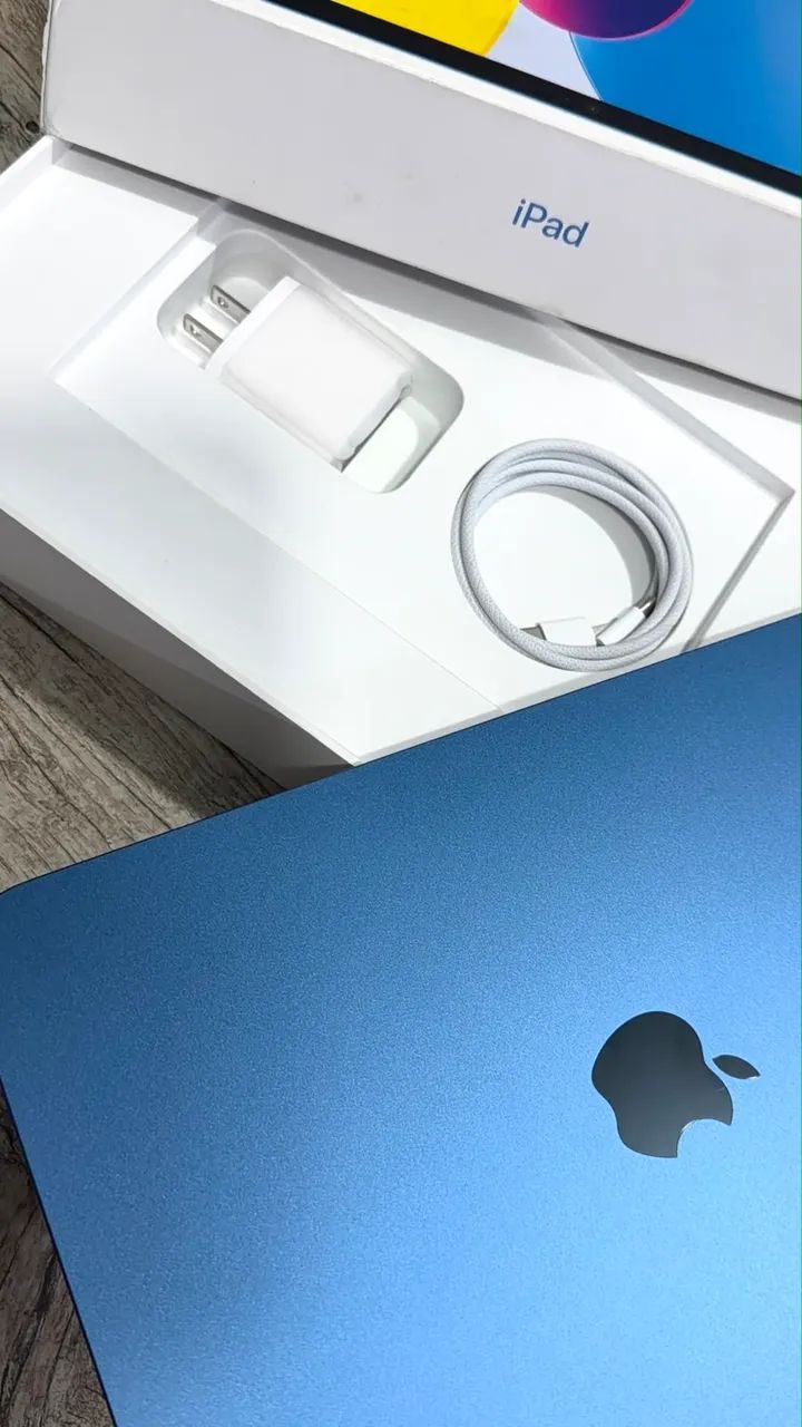 IPAD AZUL 128gb garantia ate 03/27!!! - Foto 4