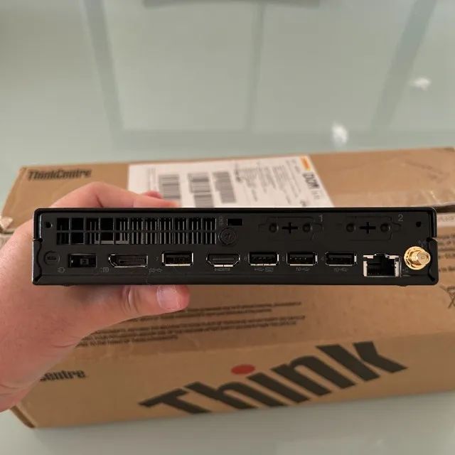 Mini PC Desktop Tiny ThinkCentre Lenovo Intel i3-13100T 16GB 256GB Win11 - Foto 3