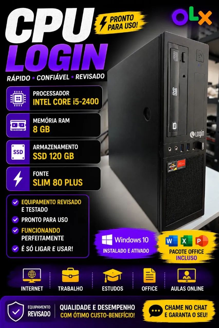 Cpu i5 2400 disponível 