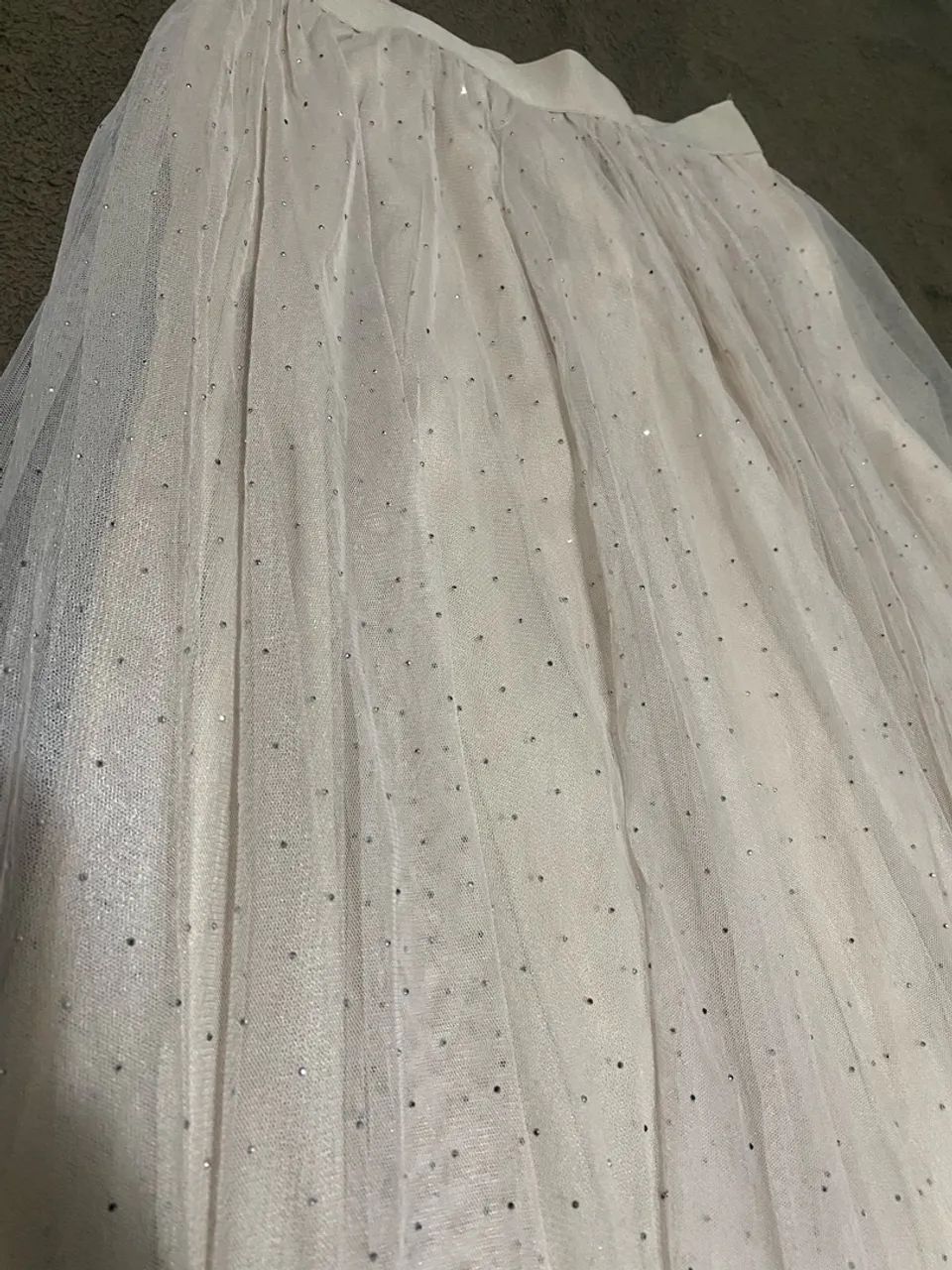 Saia de tule com glitter  - Foto 2
